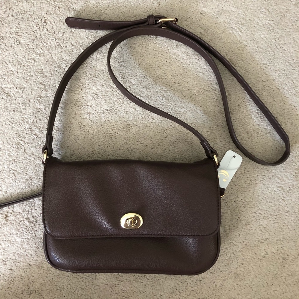 BRAND NEW Charming Charlie Faux Leather Bag
